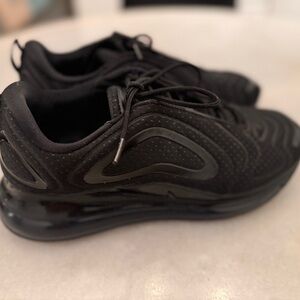 All Black Everything Nike AirMax 720s